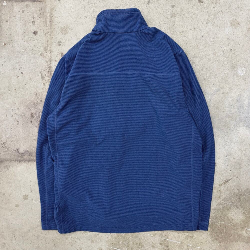 Patagonia Oakes 1/4 Zip Pullover Fleece Jacket Glass Blue Men's XL Fall 15 27325 - Picture 10 of 12